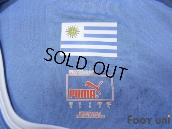 Photo5: Uruguay 2012 Home Shirt #10 Diego Forlan (5)