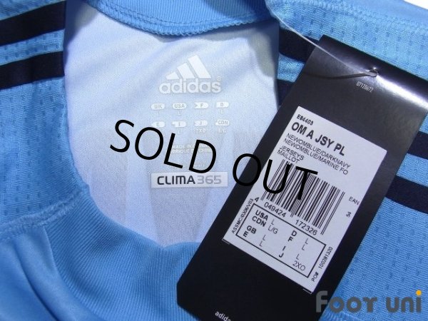 Photo5: Olympique Marseille 2009-2010 Away Player Long Sleeve Shirt #7 Cheyrou Ligue 1 Patch/Badge w/tags (5)