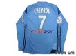 Photo2: Olympique Marseille 2009-2010 Away Player Long Sleeve Shirt #7 Cheyrou Ligue 1 Patch/Badge w/tags (2)