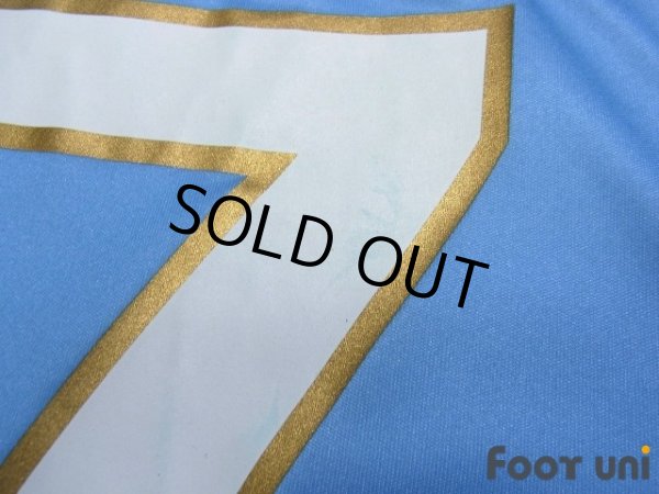 Photo8: Olympique Marseille 2009-2010 Away Player Long Sleeve Shirt #7 Cheyrou Ligue 1 Patch/Badge w/tags (8)