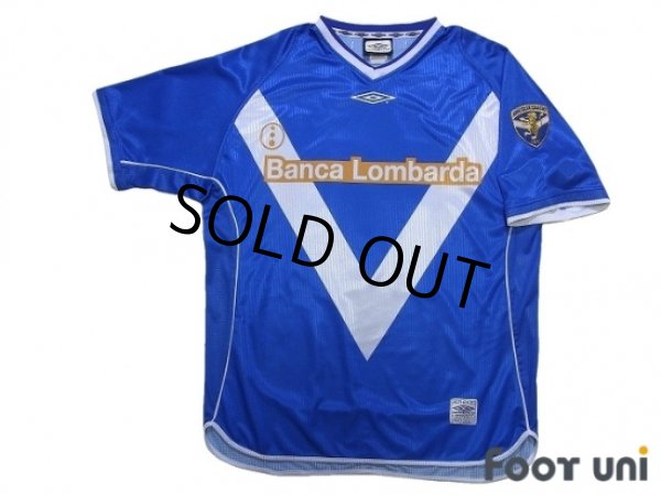 Photo1: Brescia 2002-2003 Home Shirt #10 Baggio (1)