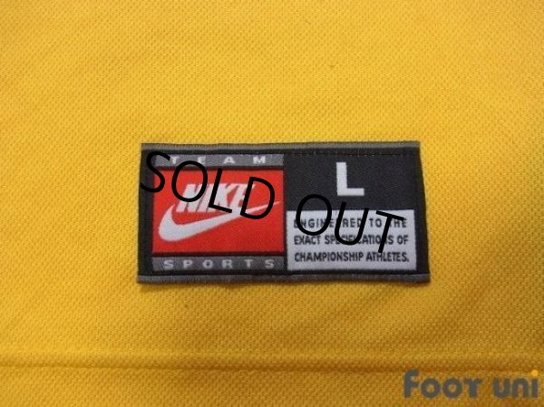 Photo6: Brazil 1998 Home Shirt #10 Rivaldo (6)