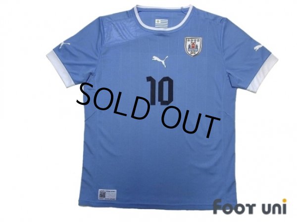 Photo1: Uruguay 2012 Home Shirt #10 Diego Forlan (1)