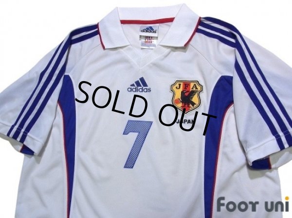 Photo3: Japan 1999-2000 Away Shirt #7 Hidetoshi Nakata (3)