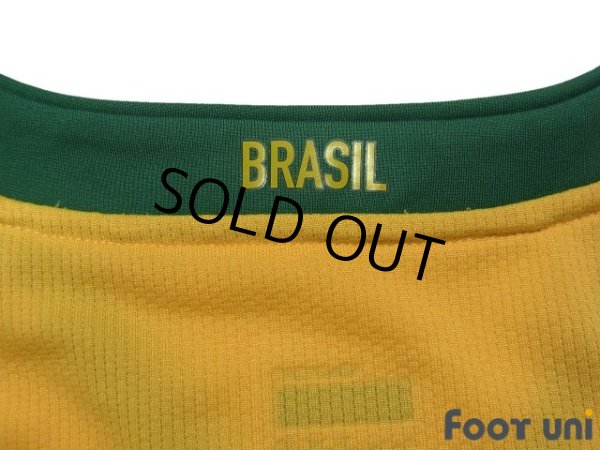Photo7: Brazil 2008 Home Shirt #13 Cicinho w/tags (7)