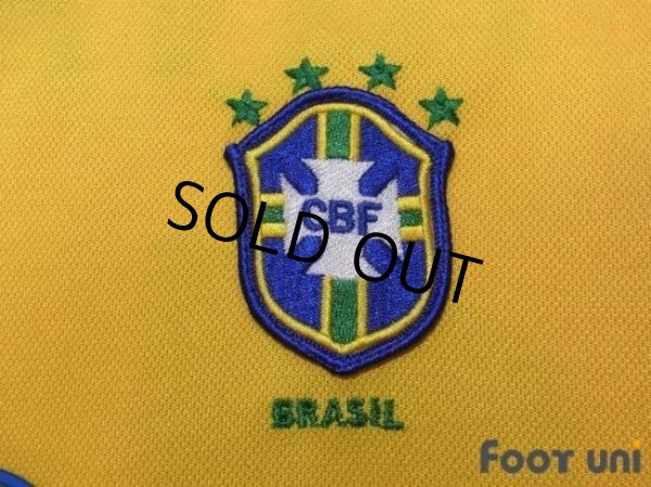 Photo5: Brazil 1998 Home Shirt #10 Rivaldo (5)