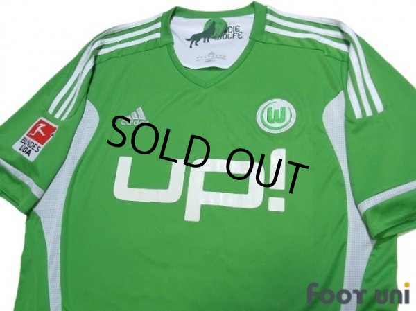 Photo3: VfL Wolfsburg 2011-2012 Home Shirt #13 Makoto Hasebe Bundesliga Patch/Badge (3)
