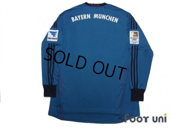 Photo2: Bayern Munchen 2013-2014 GK Long Sleeve Shirt Bundesliga Patch/Badge Hermes Patch/Badge w/tags (2)