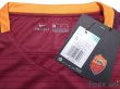 Photo5: AS Roma 2016-2017 Home Shirt #10 Totti Serie A Tim Patch/Badge w/tags (5)