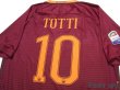 Photo4: AS Roma 2016-2017 Home Shirt #10 Totti Serie A Tim Patch/Badge w/tags (4)