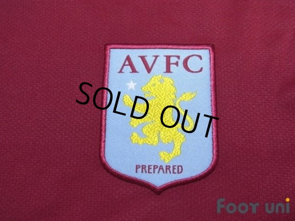 Photo6: Aston Villa 2009-2010 Home Authentic Shirt #8 James Milner (6)