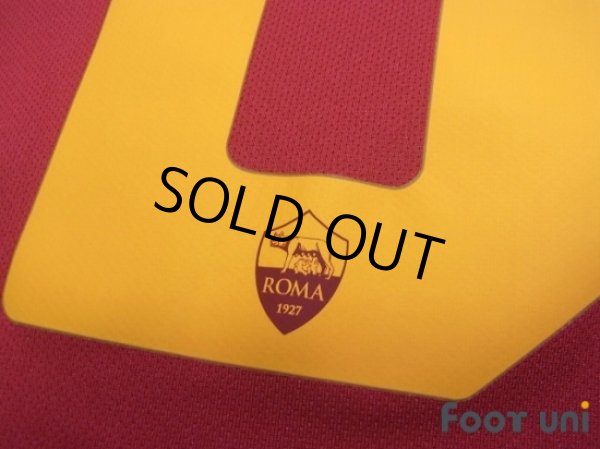 Photo7: AS Roma 2017-2018 Home Shirt #6 Strootman Serie A Tim Patch/Badge (7)