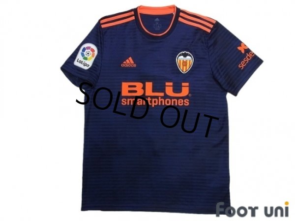Photo1: Valencia 2018-2019 Away Shirt #9 Kevin Gameiro La Liga Patch/Badge (1)