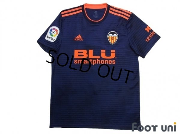 Photo1: Valencia 2018-2019 Away Shirt #9 Kevin Gameiro La Liga Patch/Badge (1)