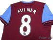 Photo4: Aston Villa 2009-2010 Home Authentic Shirt #8 James Milner (4)