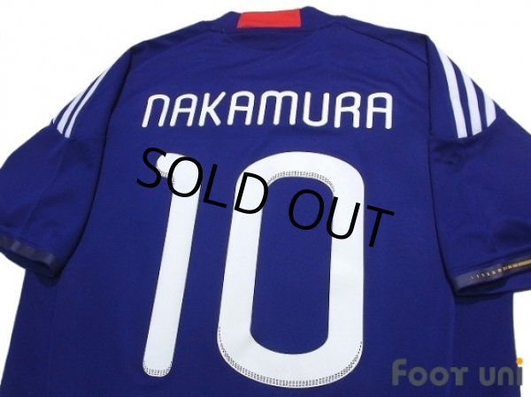 Photo4: Japan 2010 Home Shirt #10 Shunsuke Nakamura (4)
