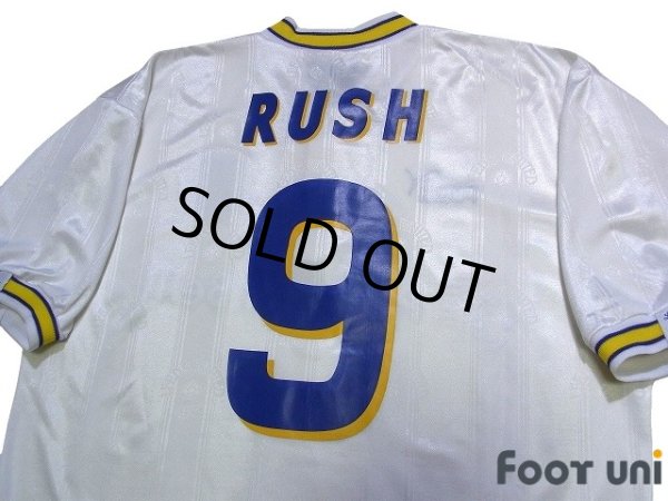 Photo4: Leeds United AFC 1996-1998 Home Shirt #9 Ian Rush (4)