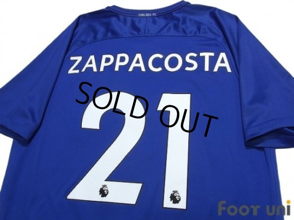 Photo4: Chelsea 2017-2018 Home Shirt #21 Davide Zappacosta (4)