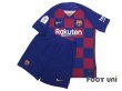 Photo1: FC Barcelona 2019-2020 Home Authentic Shirts and shorts Set #5 Sergio Busquets Copa Delrey Patch/Badge (1)