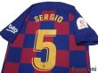 Photo4: FC Barcelona 2019-2020 Home Authentic Shirts and shorts Set #5 Sergio Busquets Copa Delrey Patch/Badge (4)
