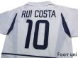 Photo4: Portugal 2002 Away Shirt #10 Rui Costa (4)