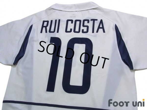 Photo4: Portugal 2002 Away Shirt #10 Rui Costa (4)