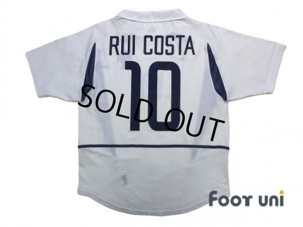 Photo2: Portugal 2002 Away Shirt #10 Rui Costa (2)