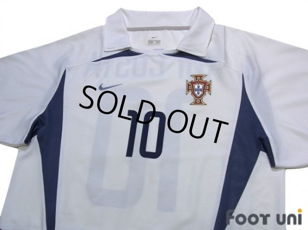 Photo3: Portugal 2002 Away Shirt #10 Rui Costa (3)