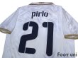 Photo4: Italy 2008 Away Shirt #21 Pirlo (4)