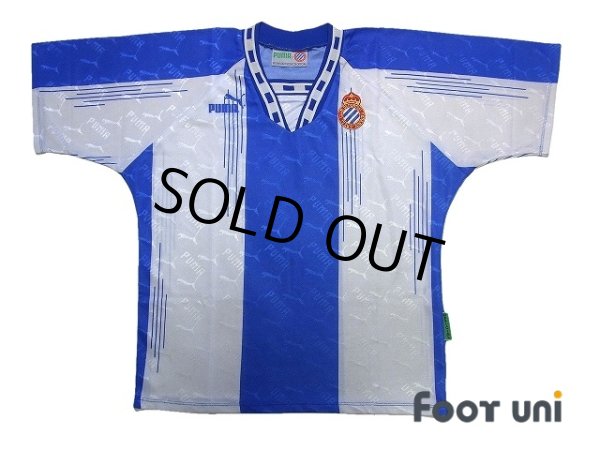 Photo1: Espanyol 1994-1995 Home Shirt (1)