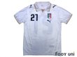 Photo1: Italy 2008 Away Shirt #21 Pirlo (1)