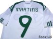 Photo4: Nigeria 2010 Away Shirt #9 Obafemi Martins w/tags (4)