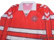 Photo3: Denmark Euro 1988 Home Long Sleeve Shirt (3)