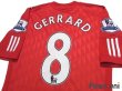Photo4: Liverpool 2010-2011 Home Authentic Shirt #8 Gerrard BARCLAYS PREMIER LEAGUE Patch/Badge (4)