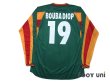 Photo2: Senegal 2002 Away Player Long Sleeve Shirt #19 Papa Bouba Diop (2)
