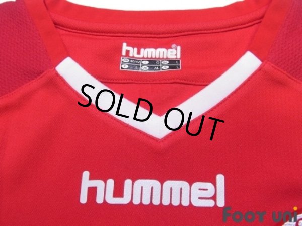 Photo5: Denmark Euro 2004 Home Shirt #9 Tomasson (5)