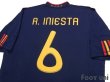 Photo4: Spain 2010 Away Shirt #6 A.Iniesta (4)