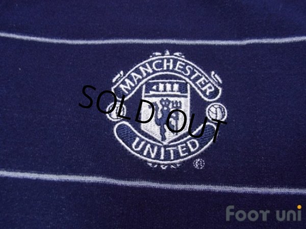 Photo6: Manchester United 1999-2000 Away Shirt #7 Beckham Champions 1998-1999 The F.A. Premier League Patch/Badge (6)