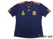 Photo1: Spain 2010 Away Shirt #6 A.Iniesta (1)