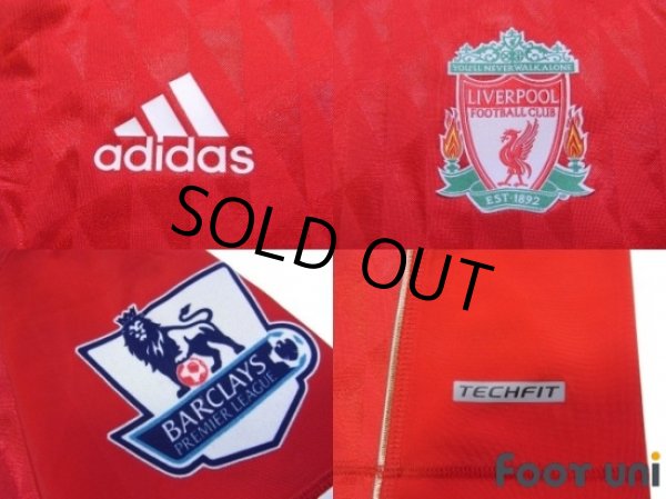 Photo6: Liverpool 2010-2011 Home Authentic Shirt #8 Gerrard BARCLAYS PREMIER LEAGUE Patch/Badge (6)