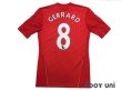 Photo2: Liverpool 2010-2011 Home Authentic Shirt #8 Gerrard BARCLAYS PREMIER LEAGUE Patch/Badge (2)