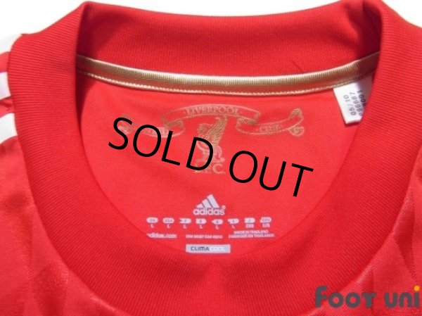 Photo5: Liverpool 2010-2011 Home Authentic Shirt #8 Gerrard BARCLAYS PREMIER LEAGUE Patch/Badge (5)