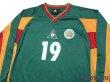 Photo3: Senegal 2002 Away Player Long Sleeve Shirt #19 Papa Bouba Diop (3)