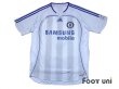 Photo1: Chelsea 2006-2007 Away Authentic Shirt #6 Carvalho (1)