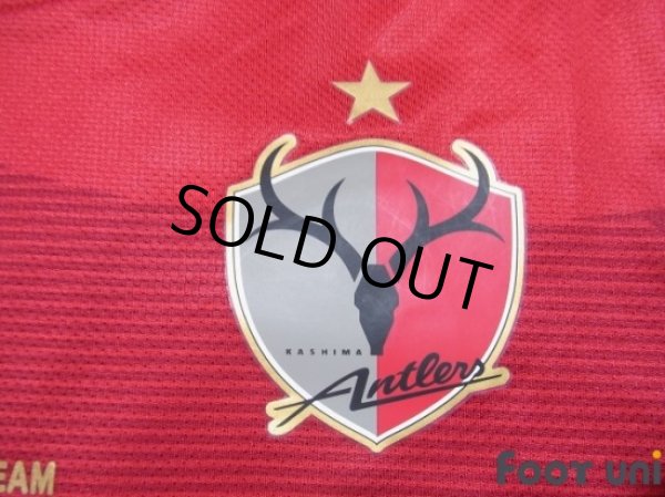 Photo5: Kashima Antlers 2011 Home Authentic Shirt (5)