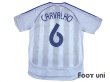 Photo2: Chelsea 2006-2007 Away Authentic Shirt #6 Carvalho (2)