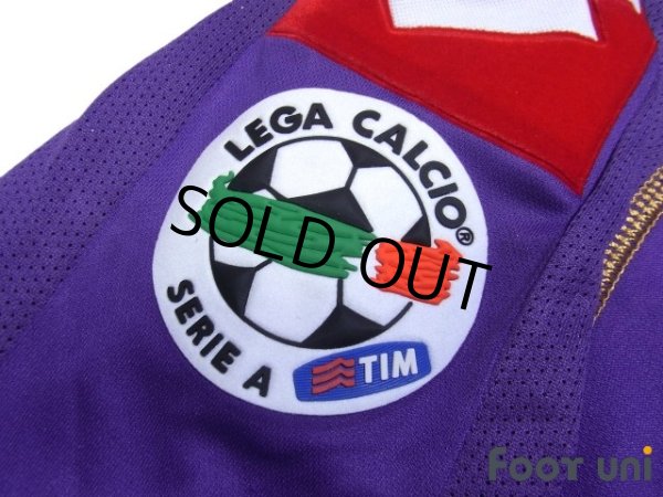 Photo6: Fiorentina 2008-2009 Home Long Sleeve Shirt #11 Gilardino Lega Calcio Serie A Tim Patch/Badge (6)