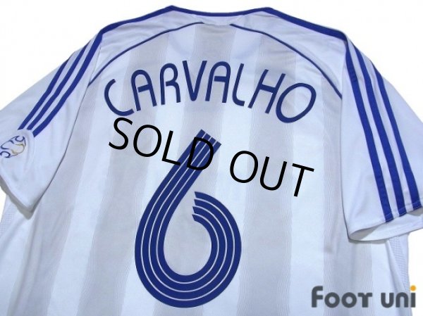 Photo4: Chelsea 2006-2007 Away Authentic Shirt #6 Carvalho (4)