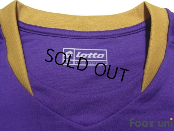 Photo5: Fiorentina 2008-2009 Home Long Sleeve Shirt #11 Gilardino Lega Calcio Serie A Tim Patch/Badge (5)