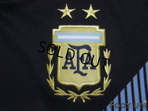 Photo6: Argentina 2018 Away Shirt #10 Messi (6)